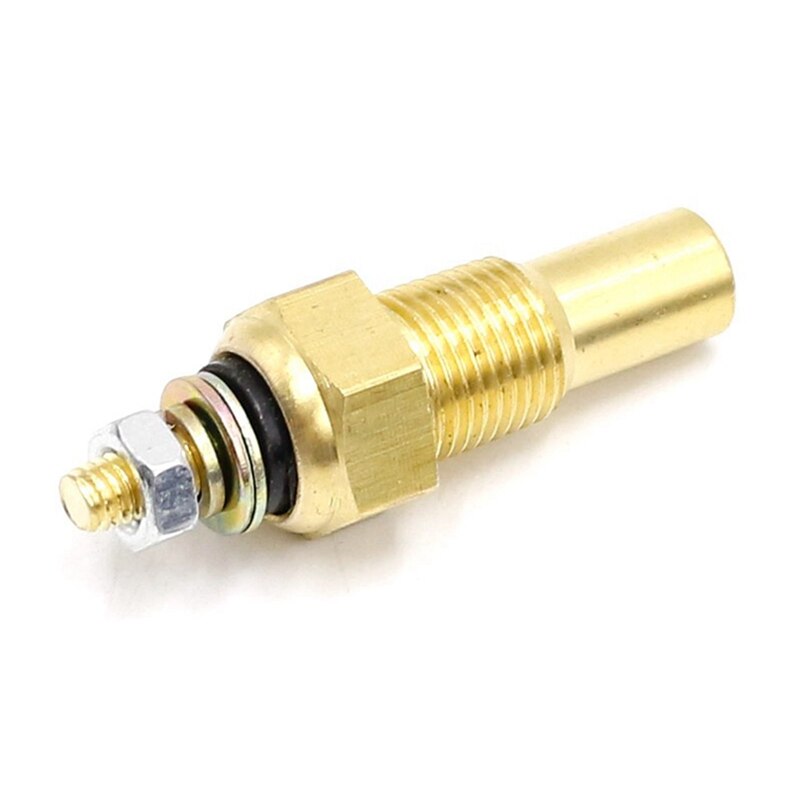 Indicador de temperatura de aceite para coche, indicador de aguja Digital rojo iluminado, 40-140 ℃, 100-280 ℉, 12V, 52mm, 2 ", Universal