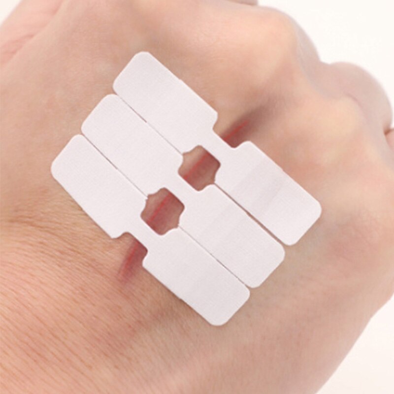 10 Stks/doos Waterdichte Pleister Vlinder Lijm Wond Sluiting Band Aid Emergency Kit Lijm Bandages
