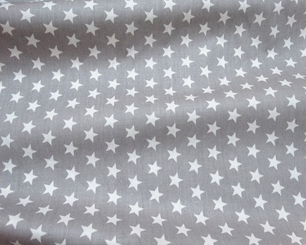 160*100cm bomullstyg tryckt enhörning stjärna baby flicka bomull quilting twill tyg för gör-det-själv sömnad lapptäcke tyg ark tyg: Bomullstyg  -8