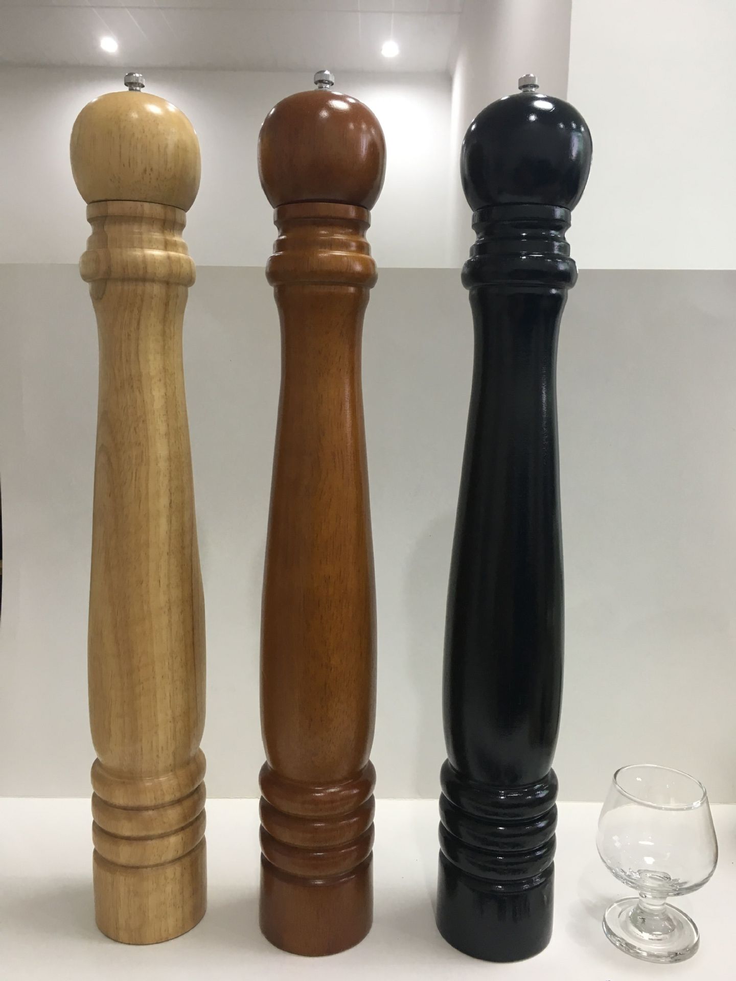 20 tommer stor peberkværn 50cm høje kæmpe justerbare ekstra store peberkværne kulstofstålkerne kok peberkværn restaurant