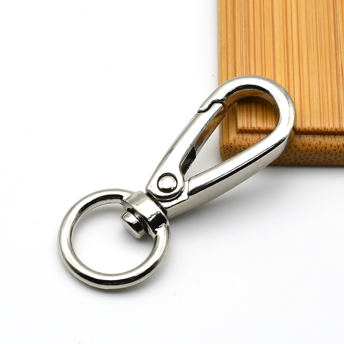 Draaibare Karabijn Karabijnhaak Metalen Karabijnhaak Trigger Clip Gesp Sleutelhanger O Ring Hondenriem Tas Onderdelen Handtas DIY Accessoires: Antiek Messing