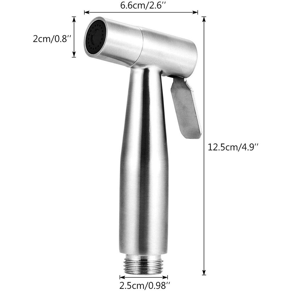 Wc Hand-Held Bidet Sproeier Kit Set Multifunctionele Kraan Accessoires Rvs Bidet Handspuit Douche