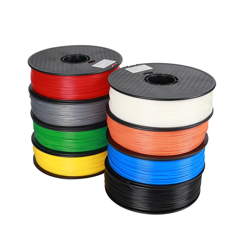 WANHAO-filamento de impresora 3D PLA + más elástico, 1kg, 1,75mm, 19 colores, materiales de filamento de impresión de plástico 3D