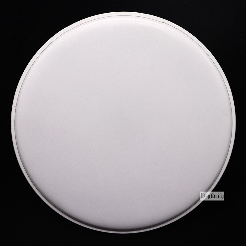 Têtes de tambour en céramique blanc, noir, Semi-blanc, 20 pouces, Surface de tambour contrôlée, avec matériau PET importé