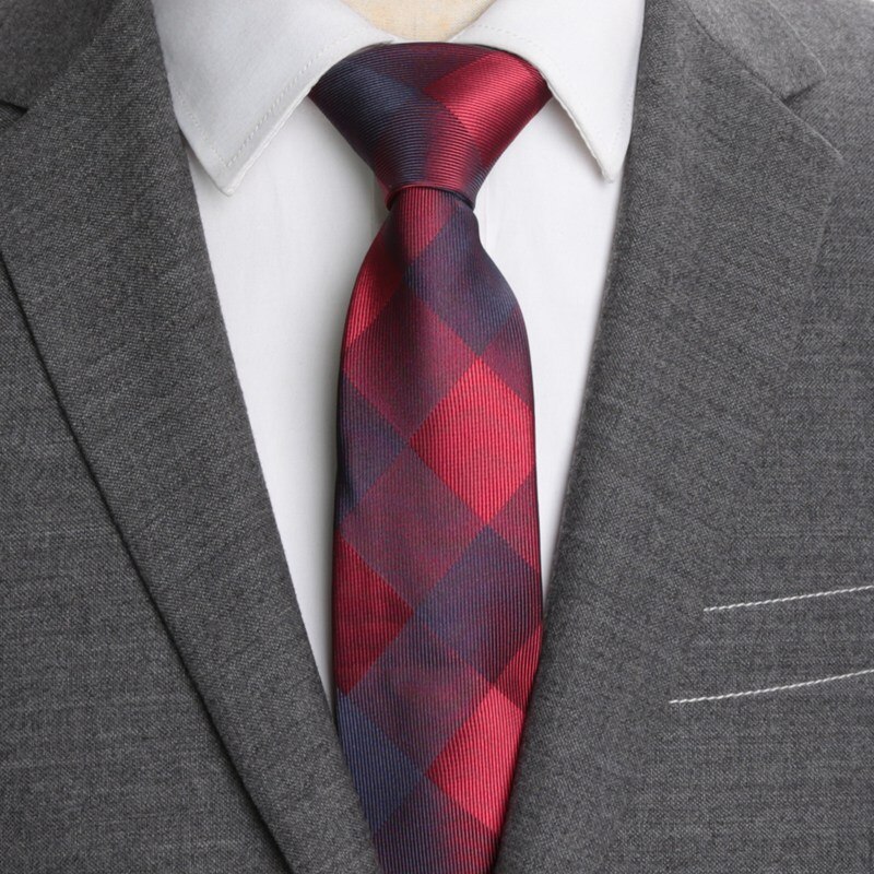 Herre slips slankt slips stribe 6cm slips til mænd business bryllup jacquard butterfly mandlig kjole skjorte gravata: Yj -10-g2