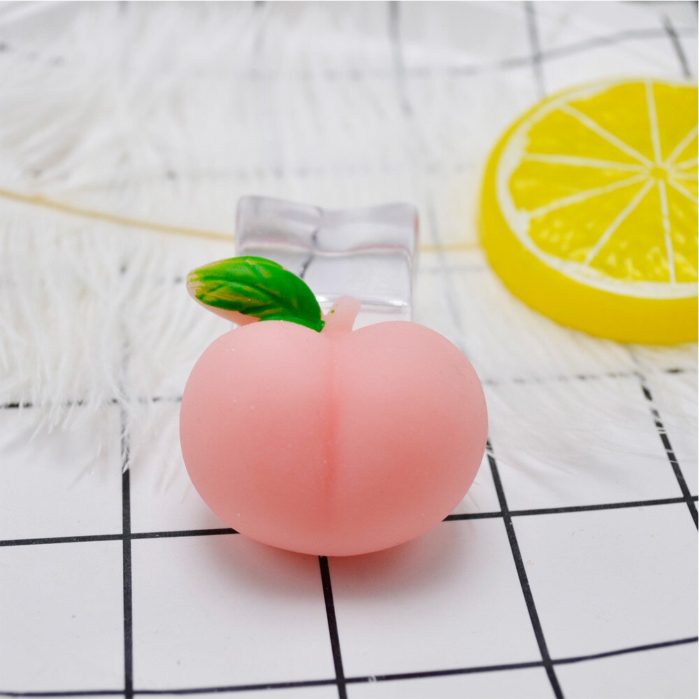 1pc Mini Pesca Spremere Divertente Giocattolo Lo Stress E Ansia Relief Giocattoli Fai Da Te Decorazione Morbido Animale Perfetto Squishies Per Alleviare lo Stress