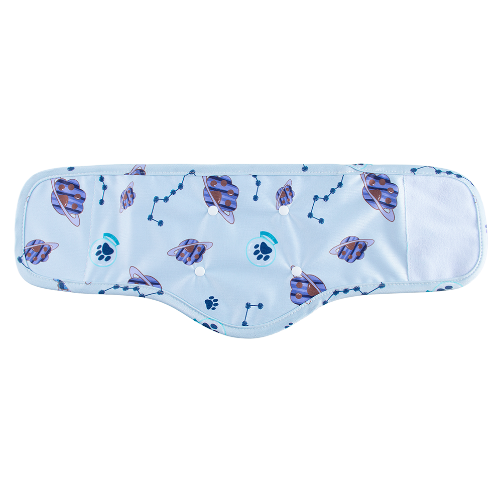 Pañales ajustables para perros con dibujos de animales, lavables, absorbentes para perros, bragas reutilizables para mascotas, pantalones cortos fisiológicos