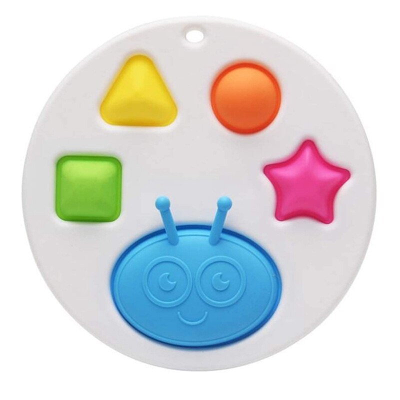 Baby Sensory Toys Simple Dimple Fidget Toy Learning Education Stress Relief Toys for Ages 1-3 Years Old: Default Title