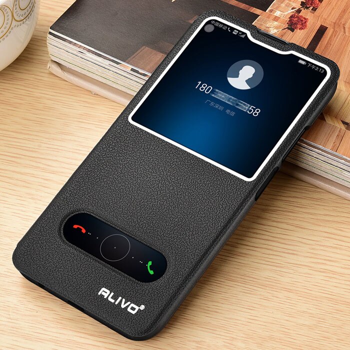 Voor Huawei Nova 5T Case Luxe View Window Flip Stand PU Leather Cover Voor Huawei Nova 5T telefoon tassen Gevallen Coque Nova5t