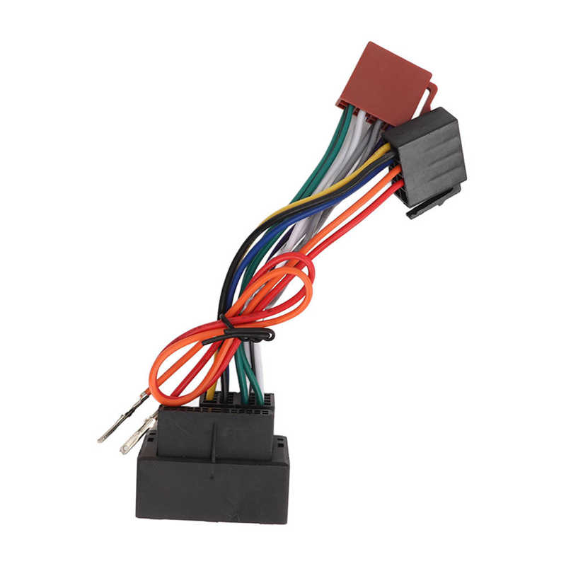 ISO Radio Adapter Radio ISO Wiring Harness Plastic... – Grandado