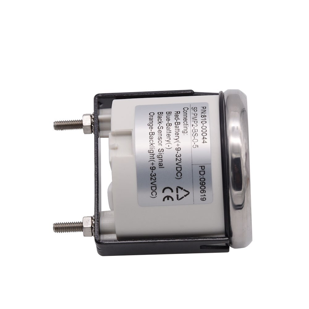 Manomètre universel de pression d'huile, 52mm 12V 24V, capteur de pression d'huile de moteur de voiture et de bateau, 0-5 Bar/0-10 Bar, M10