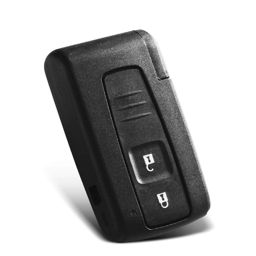 KEYYOU funda para llave para Toyota 2004 2005 2006 2007 Corolla Verso Camry 2 botones llave inteligente