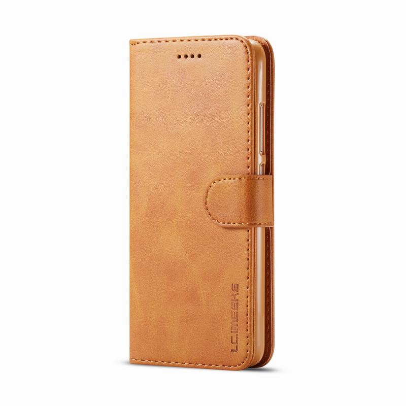 Funda de lujo con cierre magnético para Samsung Galaxy Note 8, carcasa de cuero con soporte para teléfono: Yellow