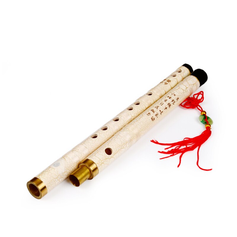Traditional Handmade Bamboo Wood Chinese Dizi Flute Music Musical Instruments Membrane Chinese Knot Bag