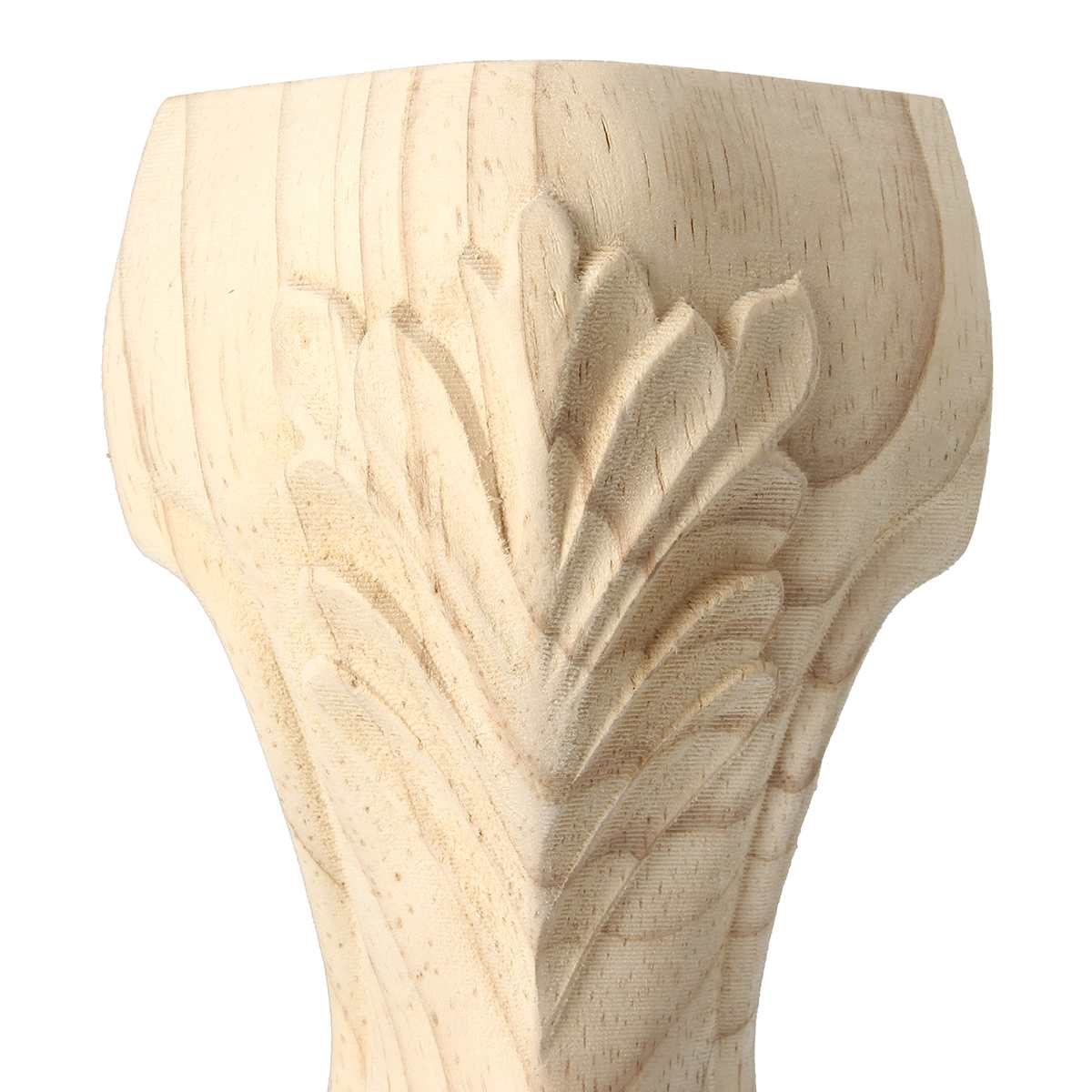 Patas de madera maciza tallada para muebles, pies de estilo europeo para muebles, muebles de TV, accesorios de decoración Vintage para el hogar, 10/15cm, 4 Uds.