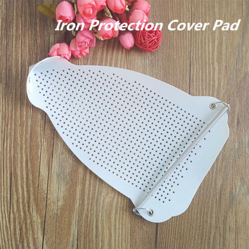 Iron Shoe Cover Ironing Aid Board Protect Fabrics Cloth Heat Made With Teflon