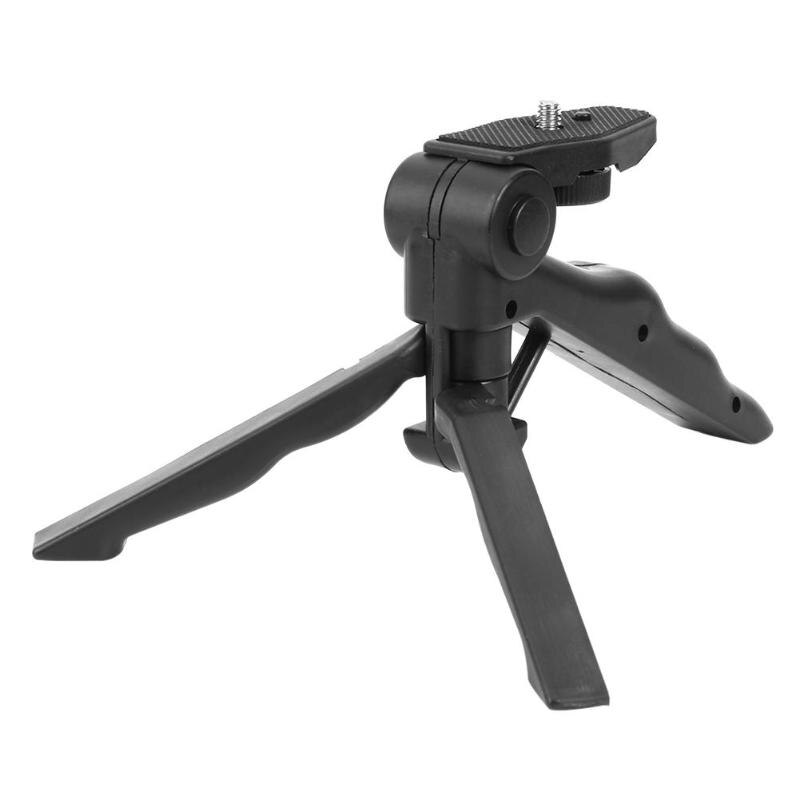 Universal Table Tripod Mini Desktop Camera Bracket Stand for Mobile Phone GoPro Arbitrarily Adjustable High and Low Angles: A