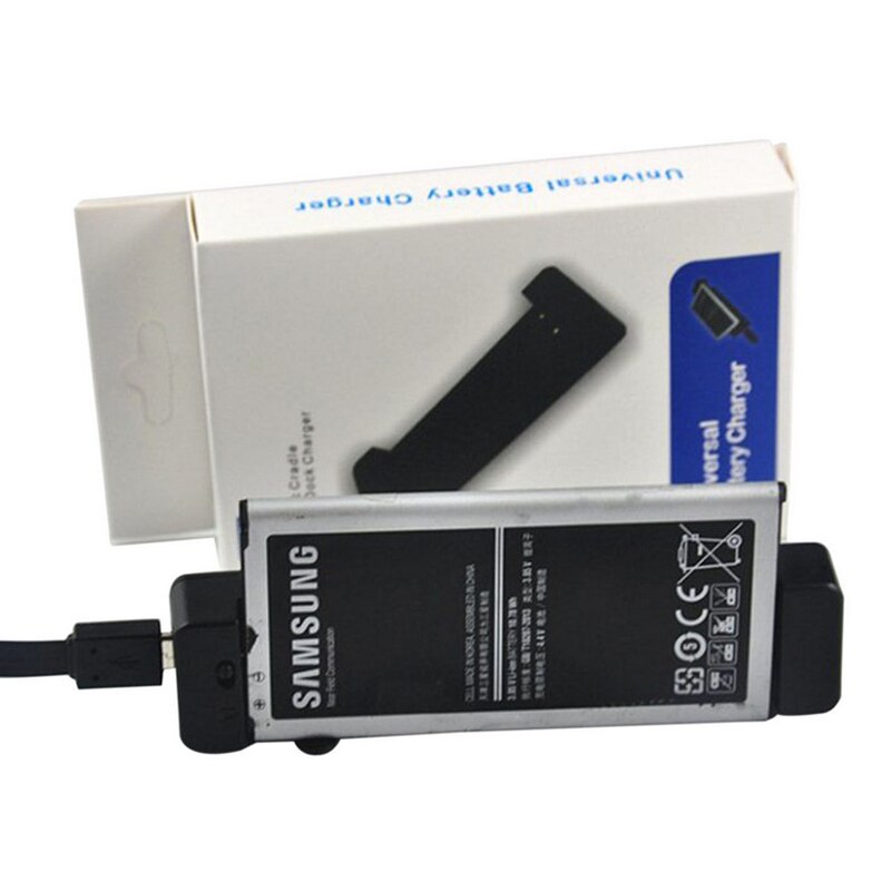 Universelles externes led-ladegerät mit led-anzeige und ladeschale für samsung  s3 s4 s5 smartphones