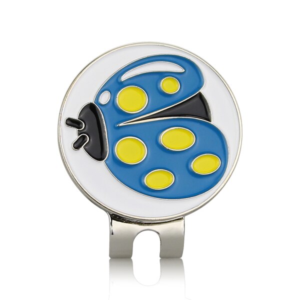 1pcs Golf Ball Maker With Golf Hat Clip Magnetic Alloy Marker Golf Accessories Animal style 24 Kinds For Choic: R