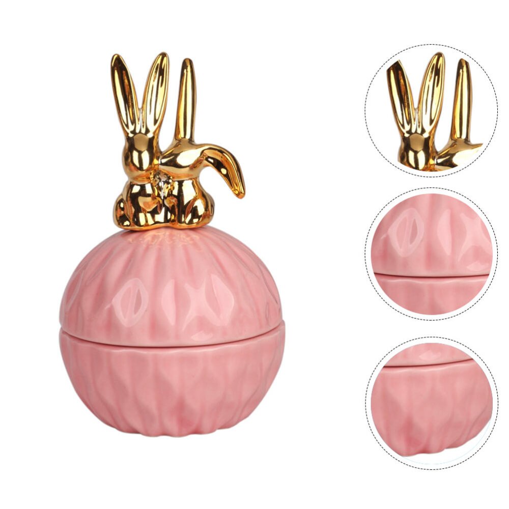 Hand Birthday Ceramic Candy Box Stylish Storage Bottle Pretty Storage Box