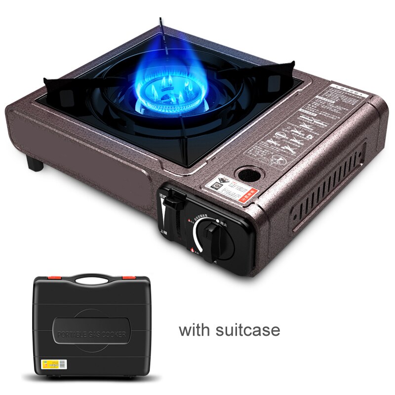Portable Cassette Grill Boiler Card Magnetic Gas Stove Field Stove Outdoor Picnic Gas Stove Used For Barbecue Cookware: Default Title