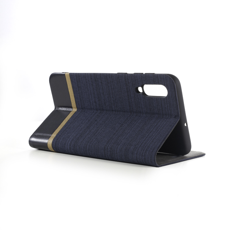 PU Leather Wallet Case For Samsung Galaxy A50 Business Phone Case For Samsung Galaxy A2e Flip Book Case Soft Silicone Back Cover