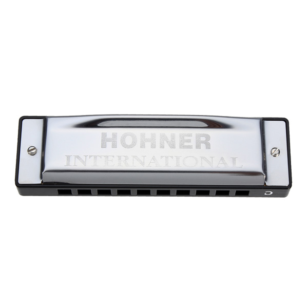 Profressional 10 Gaten C Key Tone Harmonica Zilveren Ster HOHNER Blues Harmonica Mondharmonica Musical Harp Muziek Instrumenten