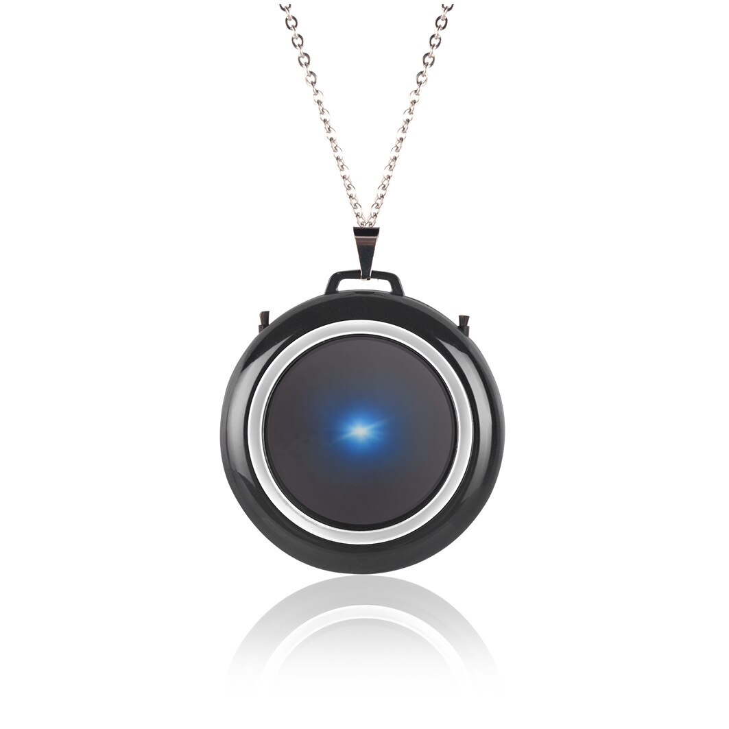 DMWD – générateur d&#39;ions négatifs anions USB, purificateur d&#39;air Portable personnel, Mini ioniseur Portable, nettoyeur de fumée, filtre à oxygène, assainisseur: Black