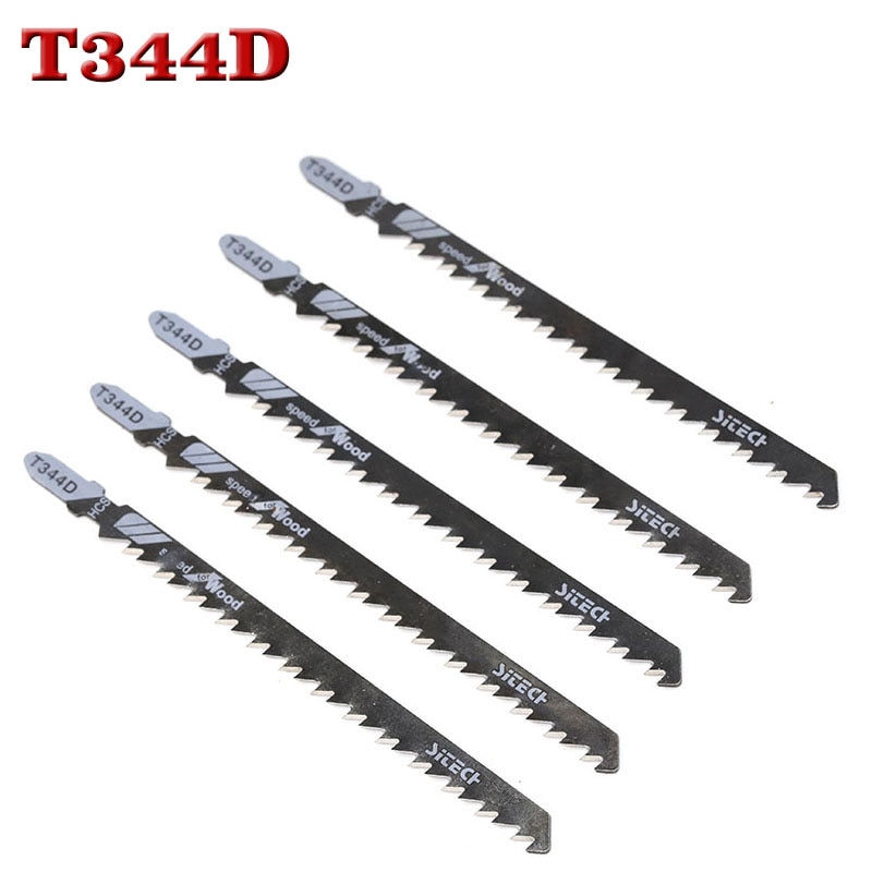 5Stck 135mm T344D Super-lange Sägeblätter Sauber Schneiden Für Holz PVC Faserplatten Kolben Sägeblatt Energie werkzeuge