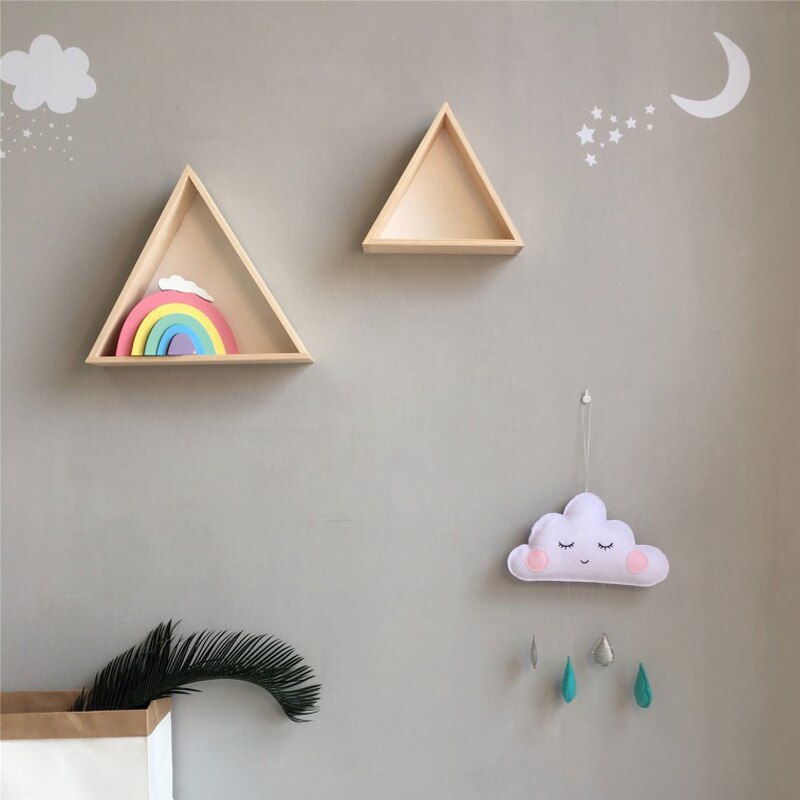 Requisiten Regenbogen wolken Neugeborenen Baby Schlafzimmer Dekor Hängen Spielzeug freundlicher Krippe hängen dekoration freundlicher Spielen Zelt Dekoration Zelt: C