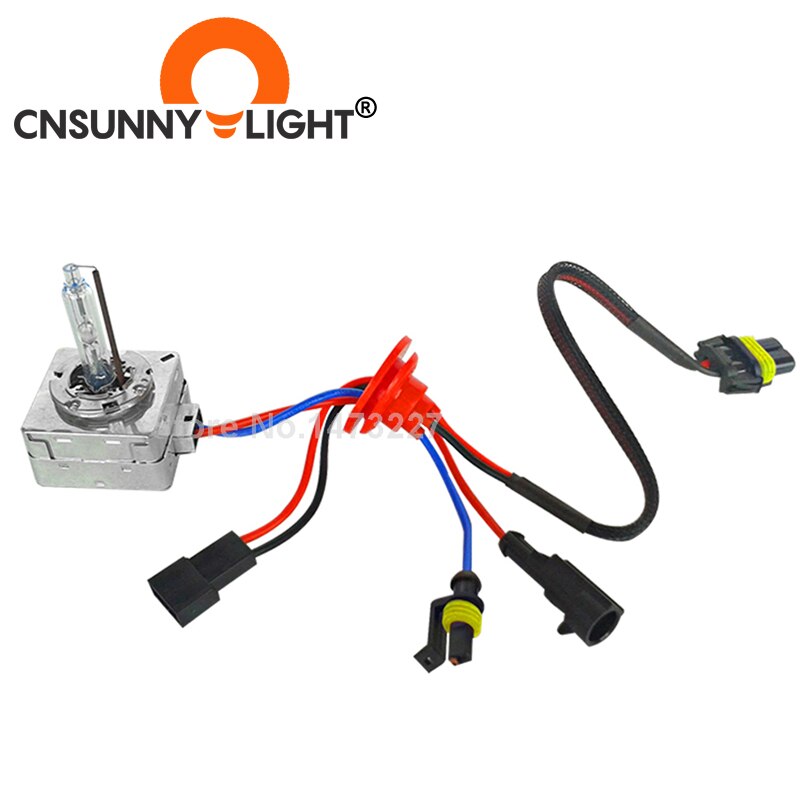 Cnsunnylight  d5s hid xenon globe bulb 5500k ersätt för vw tiguan superb kia  k3 buick xt excelles bilar strålkastare