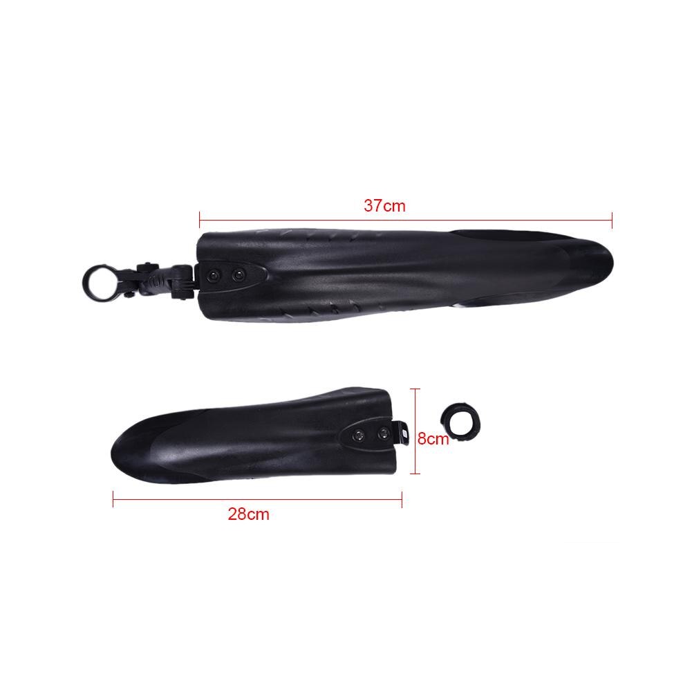 1 Juego de guardabarros deportivos para bicicleta, guardabarros para bicicleta de montaña, guardabarros para bicicleta, guardabarros delantero/trasero, accesorios para ciclismo