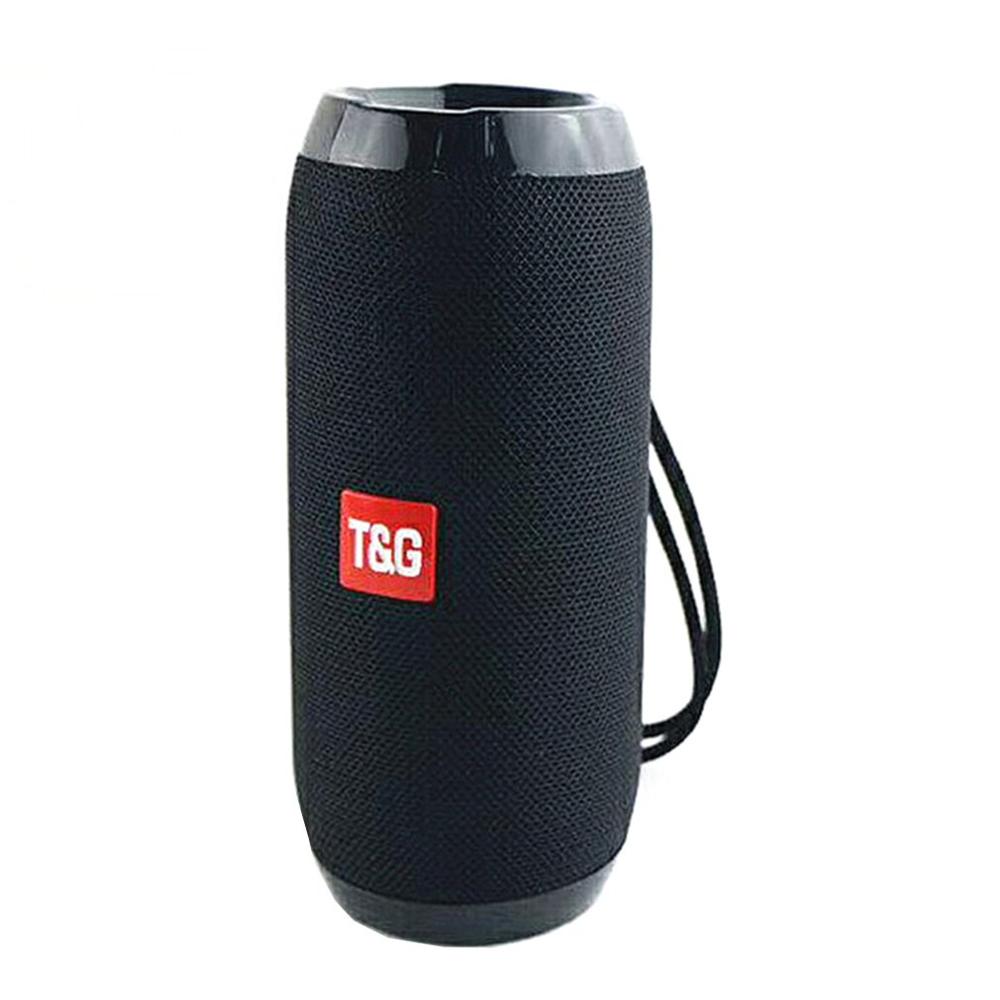 Loud Speaker Wireless Waterproof Outdoor Stereo Cell Phone Wireless Stereo Outdoor Portable Portable Fabric Speaker: black