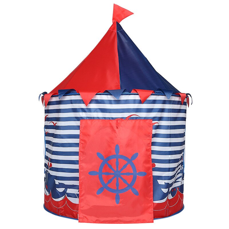 Prinses Prins Spelen Tent Portable Opvouwbaar Opvouwbare Tent Kinderen Jongen Kasteel Speelhuis Kids Outdoor Speelgoed Tent: Default Title