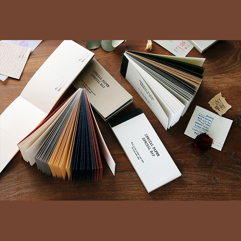 50 stk spesialpapir spesiell dags serie blandingsmateriale papir søppel journalplanlegger scrapbooking årgang dekorativt diy håndverk papir