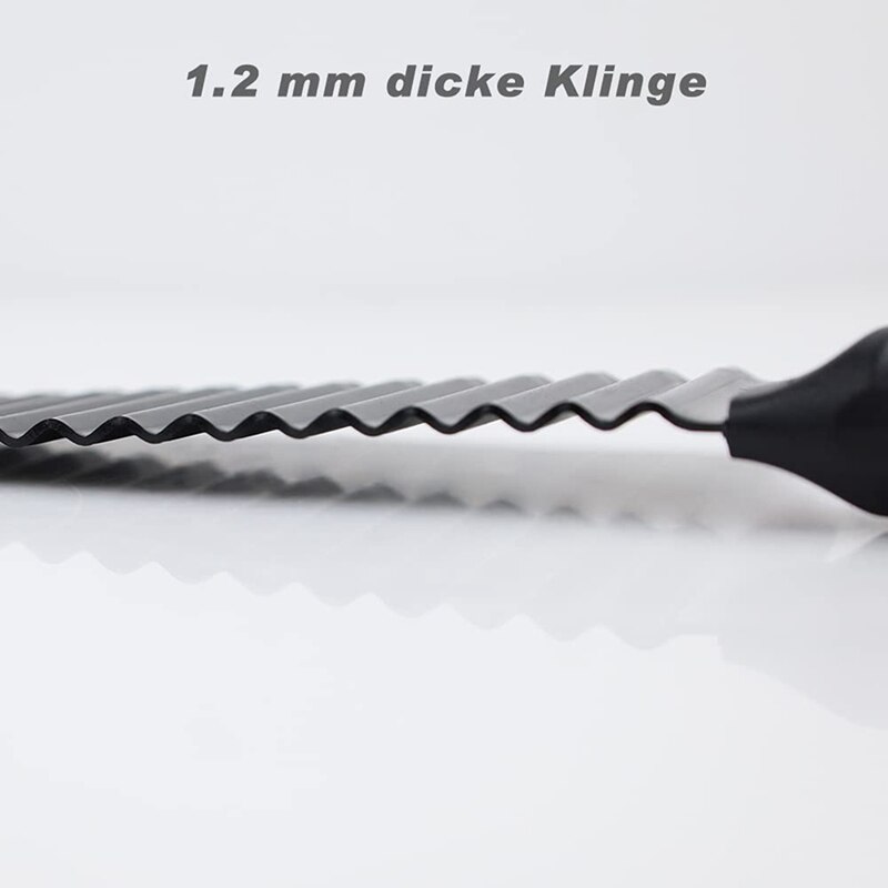Wave Cutter, Potato Cutter, Chip Cutter, Stainless Steel Crinkle Chip Cutter, Corrugated Knife, Wave Knife for Vegetable