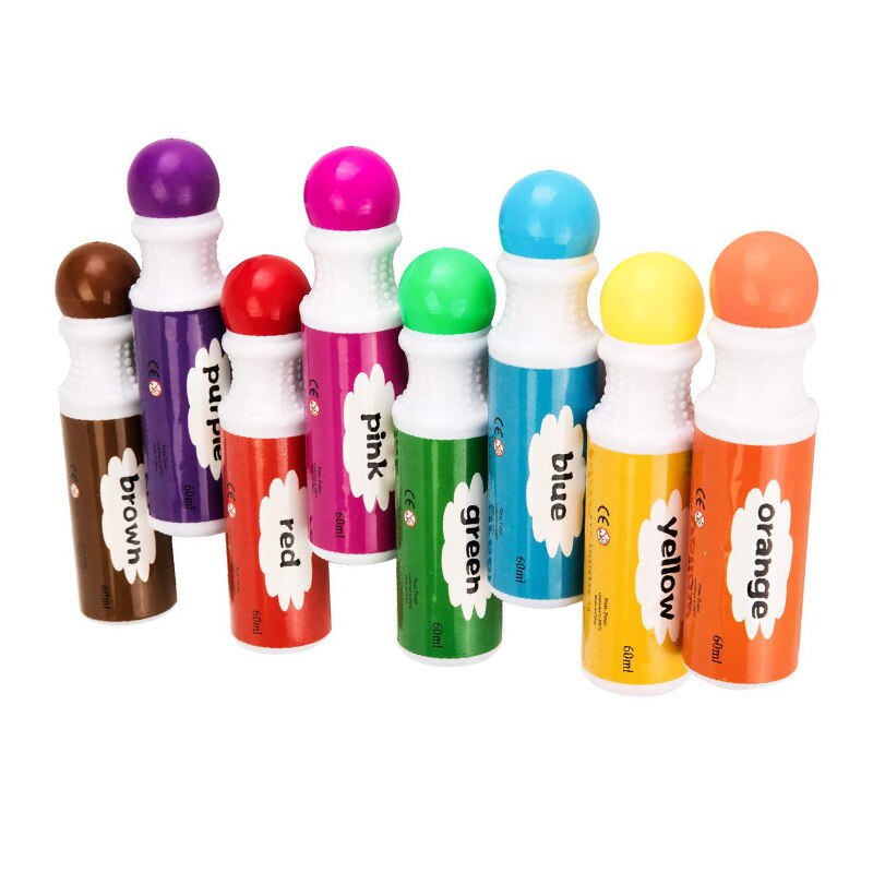 12 pièces/ensemble points marqueurs lavable facile à saisir stylos de marquage Non toxiques pour enfants fournitures scolaires étudiant peinture dessin Art Sationery