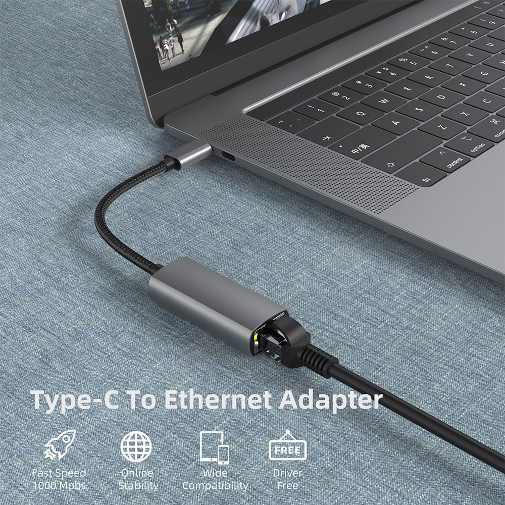 USB C Ethernet USB-C zu RJ45 Lan Adapter für MacBook Profi Samsung Galaxis S10/S9/Hinweis20 Typ C netzwerk Karte USB Ethernet