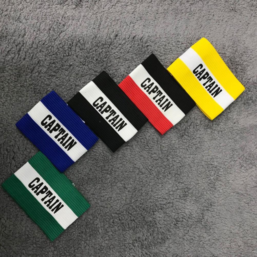 Football Captain's Armband Football Team Captain Band Arm Training Soccer Armband For Sports Games Player Tournament