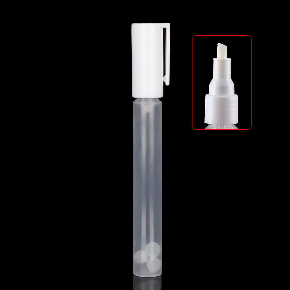 Tinta recargable de plástico para uso repetible, bolígrafo de Pintura transparente, accesorios, varilla vacía, bolígrafos de Graffiti, marcador de tiza líquida: Rojo
