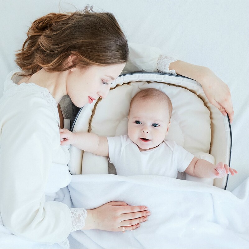 Draagbare Wiegen Multi-Functie Vouwen Anti-Druk Bed Kan Slaap Baby Reizen Bed Baby Nest Geschikt Voor 0-1 Jaar Baby