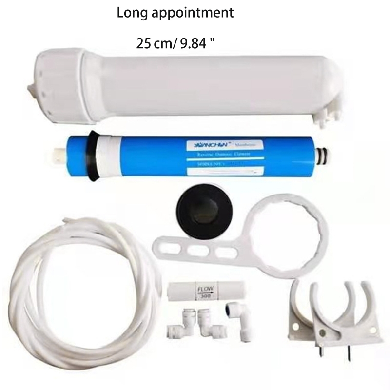 M2EE Reverse Osmosis Membrane Housing Replacement Kit 1812 RO Membrane Housing with Reverse Osmosis Membrane 75 GPD