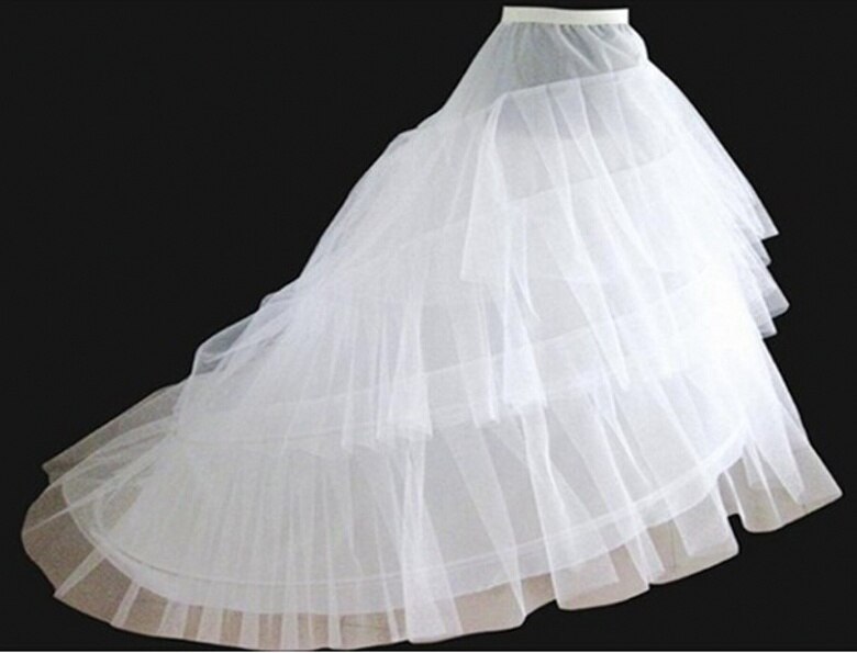 Petticoats for Wedding Dress crinoline anagua wedding dress underskirt jupon mariage petticoat bride skirt dress