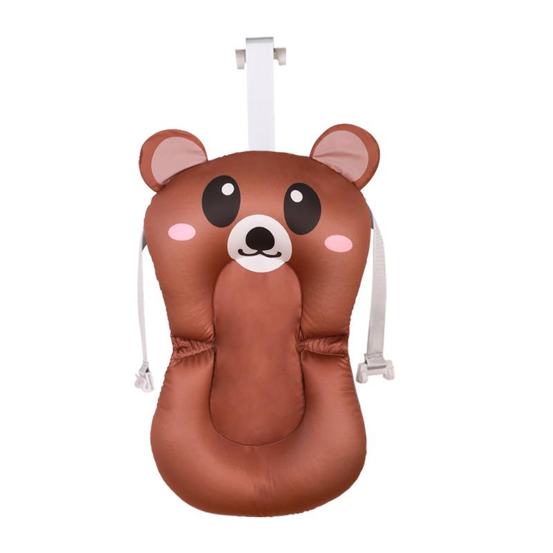 Baby Bath Mat Tub Baby Shower Portable Mattress Air Mattress Comfort Pad Cute Wind Newborn Bathroom Safety Products: 4