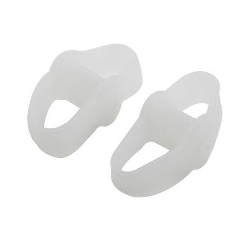 Teen Dubbele Ring Teen Separator Zachte Siliconen Voet Pad Voetverzorging Tool Veilig En Comfortabel Hallux Valgus Pain Relief Orthese: Default Title