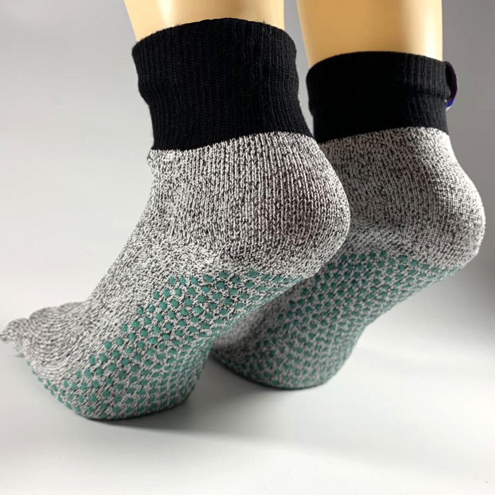 Anti-cut Sock Wear-resistant Silicone Outdoor Non Slip 5-Toe Sports Sock Unisex Soft Protective Stab-resistant Beach Sock: 5