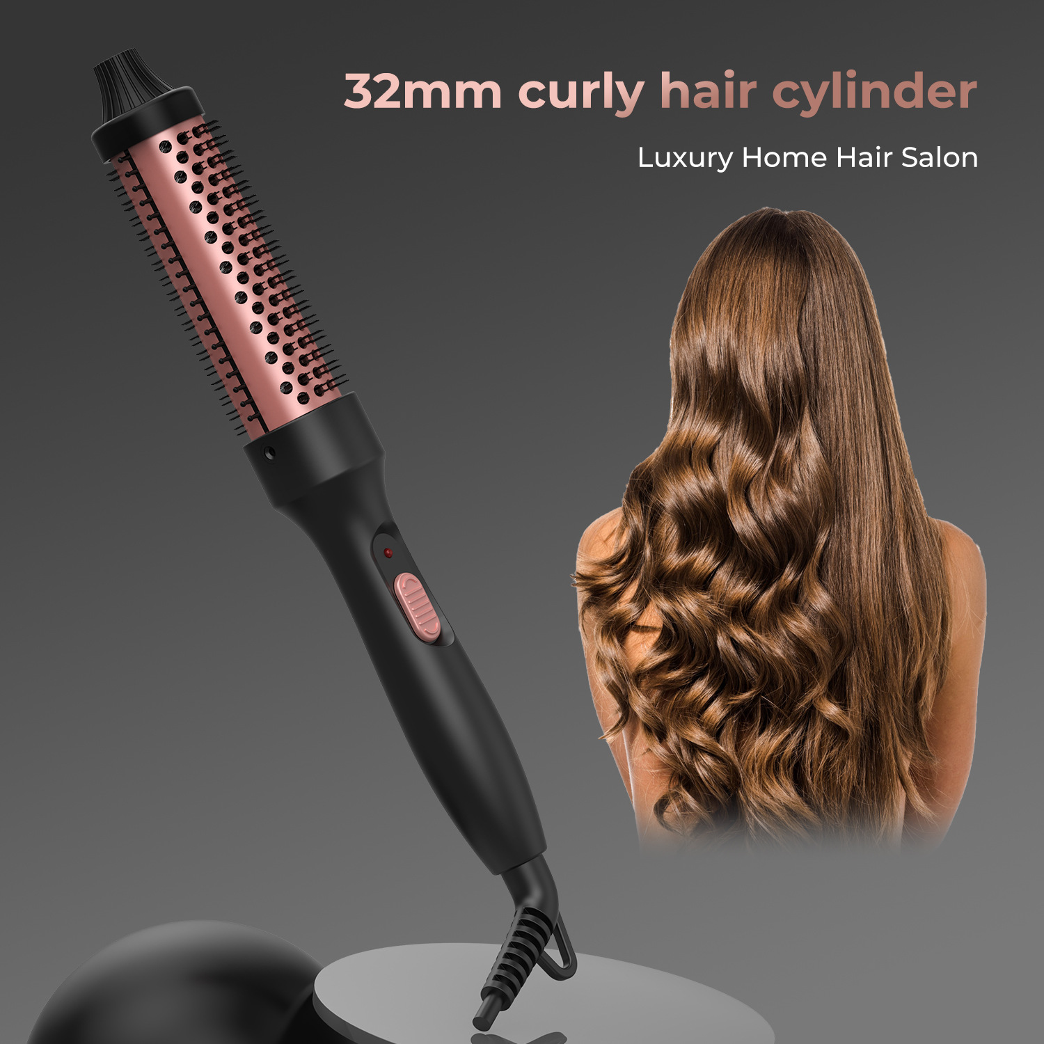 Plancha de pelo 3 en 1, rizador y secador de pelo iónico, calentamiento rápido 30s, peinado rápido, peine soplado en , superventas
