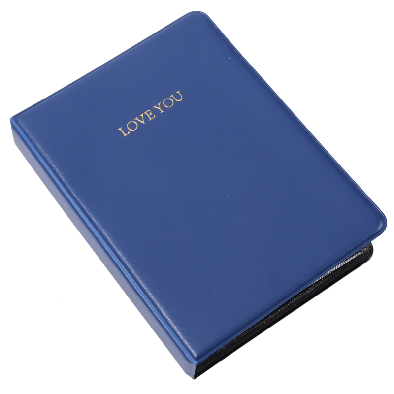 Fujifilm – Album Photo pour Instax Mini 8, Polaroid, Mini étui Photo instantané: blue