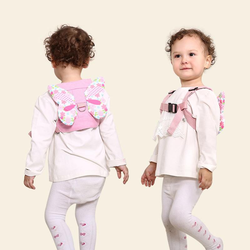 Cuerda de tracción antipérdida para niños, arnés de seguridad con dibujos animados para llevar bebés y niños pequeños, cinturón para caminar, Asistente para caminar, Reino Unido