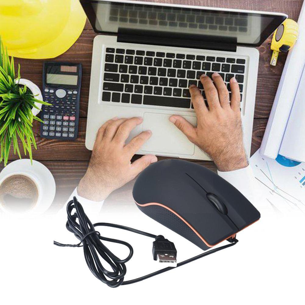 Usb Mouse Wired Gaming 1200 Dpi Optical Computer Office Mouse For Pc Notebook Laptop Computer E-sports Cable Usb Game Wire D7c2